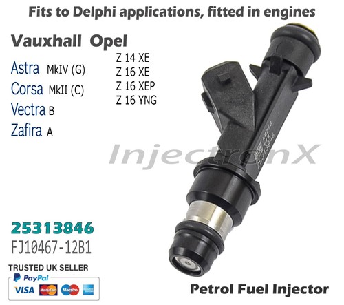 Petrol fuel injector 25313846 - petrol,