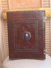 Refined Leather Treepal Moon Binder Organizer Folder A4 Binder Grimoire