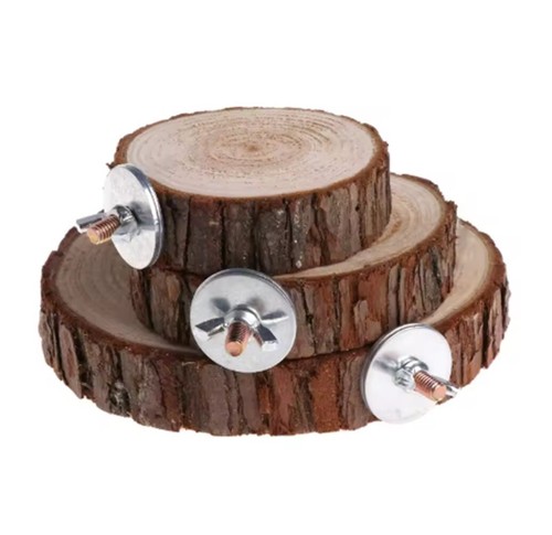 Round perches platform wood - platform,