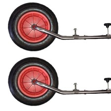 TALAMEX INFLATABLE BOAT / RIB / SIB / TENDER STERN MOUNTING LAUNCHING WHEEL SET