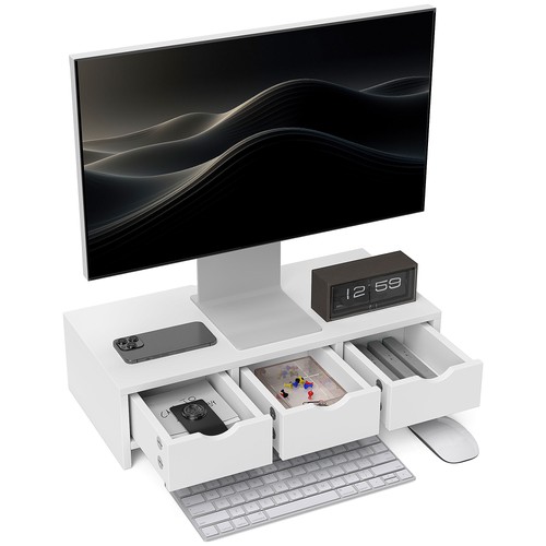 Homcom monitor stand - monitor, riser