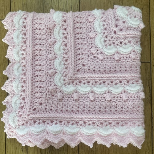 Beautiful crochet baby blanket - beautiful,