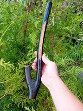 Vintage 1950s Irish Shillagh Blackthorn Genuine Irish Shamrock Stick, Irish Wall