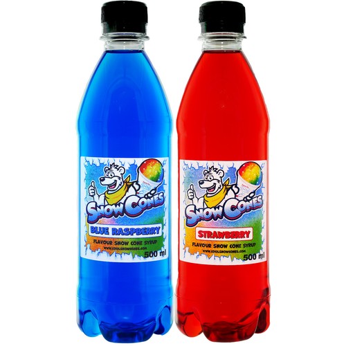 Slush puppie snow - slush, /