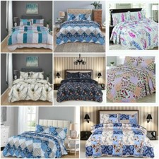 Patchwork Bedspread Reversible