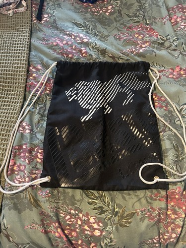 Lonsdale black drawstring bag - lonsdale,