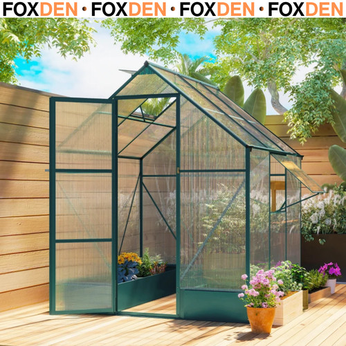 Walk greenhouse 6x6 with - 6x6,