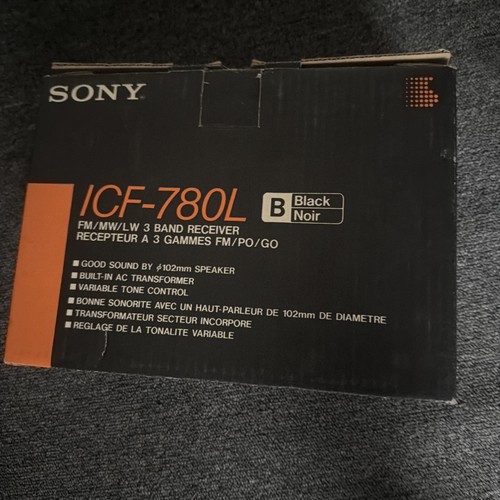 Vintage sony icf 780l - sony, portable