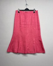 Eugen Klein Pink Flared Skirt