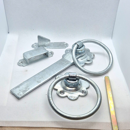 Galvanised steel ring gate - steel,