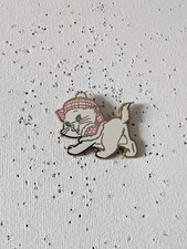 The Aristocats - Marie The Cat Pink Beret Hat Winter  - Disney Pin