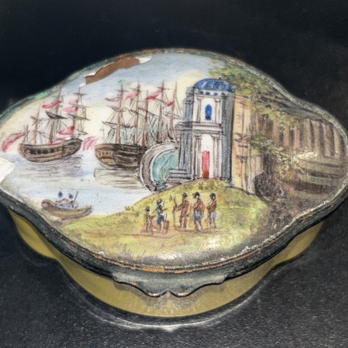 Antique 18thc georgian bilston - antique,