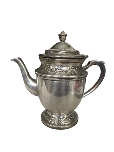 Antique silver plated teapot - antique, silver-plated
