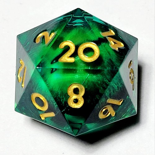 Green dragon eye liquid core - dragon,