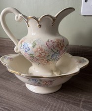 Vintage Wash Bowl and Jug Set