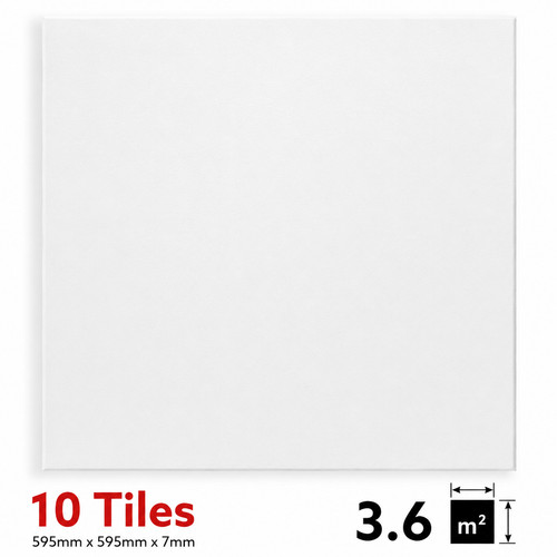 Suspended ceiling 595mm x595mm - suspended,