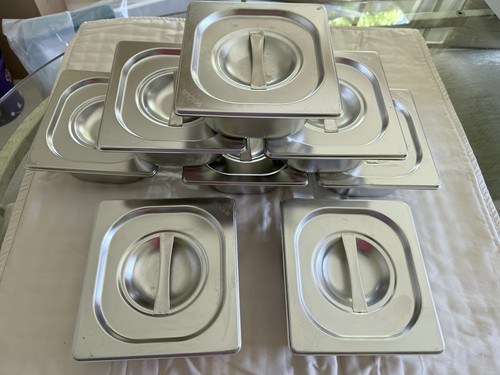 Gastronorm pan with lids - 8, x