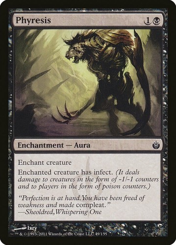 Phyresis list mirrodin - -, list/mirrodin