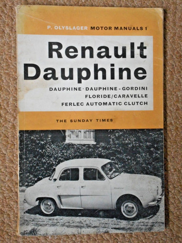 Retro renault dauphine - renault,