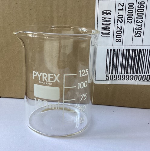 New pyrex beaker 150ml low - new,