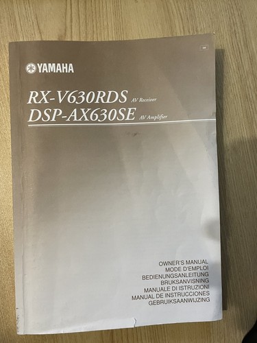Yamaha v630rds and dsp - yamaha,