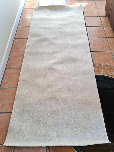Carpet offcut beige cream - carpet,