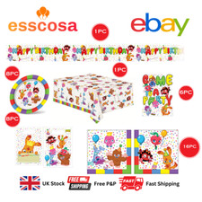 Moshi Monsters bundle Full Party figures Bags Napkins Table Cover Invites Banner