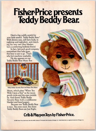 Print 1985 fisher price - 1985,
