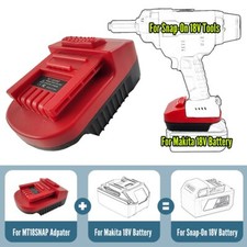 Battery Adapter for Makita 18V Convert to For Snap-on 18V Li-ion Cordless Tools