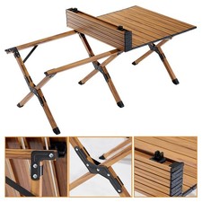 Folding Camping Table with Handbag Portable Garden Picnic BBQ Beach Hiking`