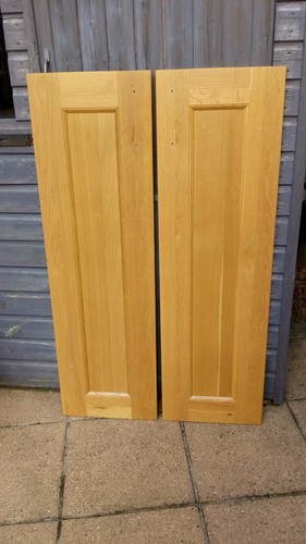 Pair solid light oak - pair,