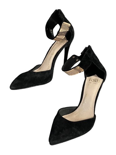 Faith black suede - faith,
