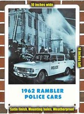 Metal Sign - 1962 Rambler