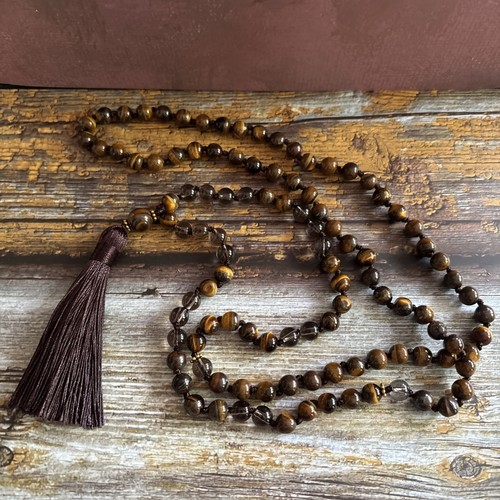 Tiger eye smoky - eye, quartz