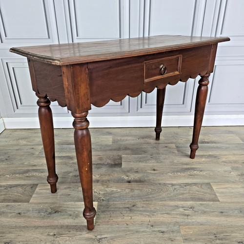 Antique wooden writing desk - writing,