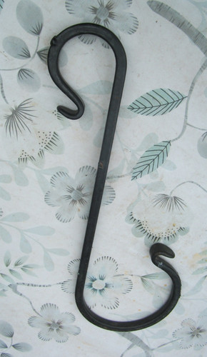 Wrought iron hanging basket - wrought,