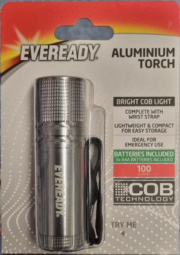 Eveready aluminium led - led, torch