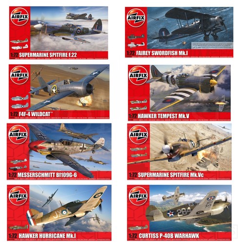 Airfix model kits - 1:72,