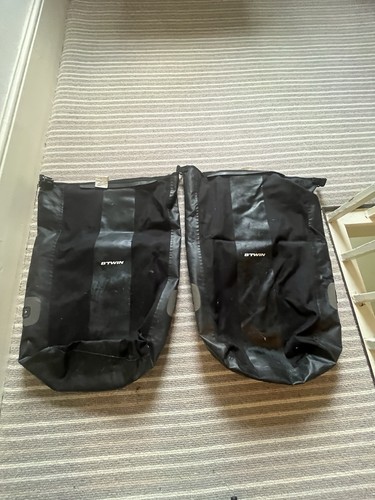 Twin rear double pannier set - double,