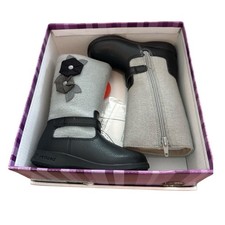 Pediped Girls Nora Black Grey