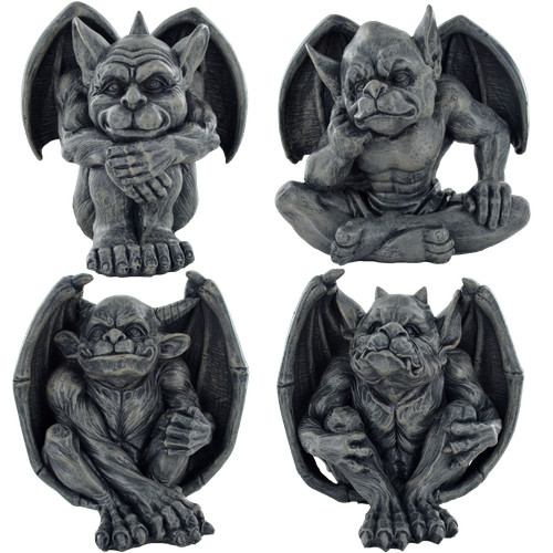 Gargoyle set fantasy - set,