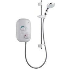 Mira Event XS Power Shower - White & Chrome 1.1532.401
