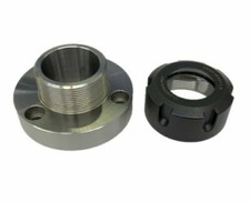 ER32 COLLET CHUCK WITH 78MM BASE PLATE FOR ROTARY TABLE 3 HOLES NEEDS FINISHING