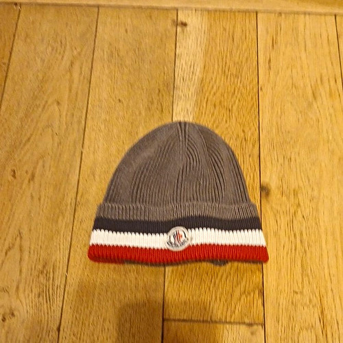 Moncler men grey knit wool - moncler,