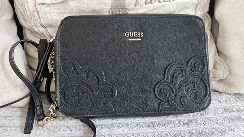 Guess black crossbody - guess, bag