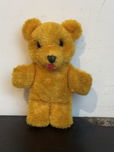 Vintage mini teddy bear - vintage,