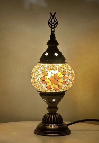 Turkish moroccan mosaic lamp - turkish,