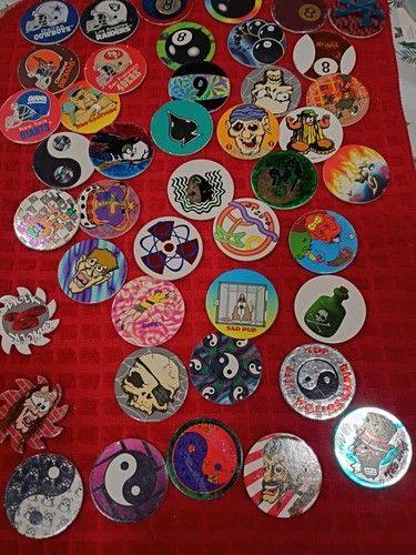 Vintage 90s pog lot - 90s,