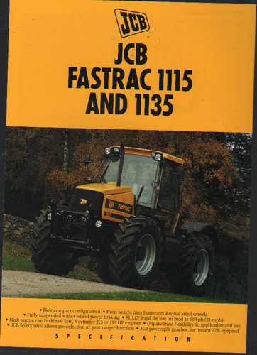 Jcb fastrac 1115 - 1115, and