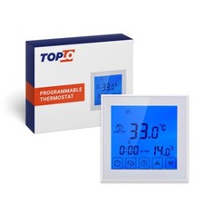 TopLo Programmable Touch Screen Thermostat (230v) for water underfloor heating